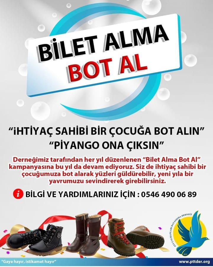 Bilet alma, bot al...