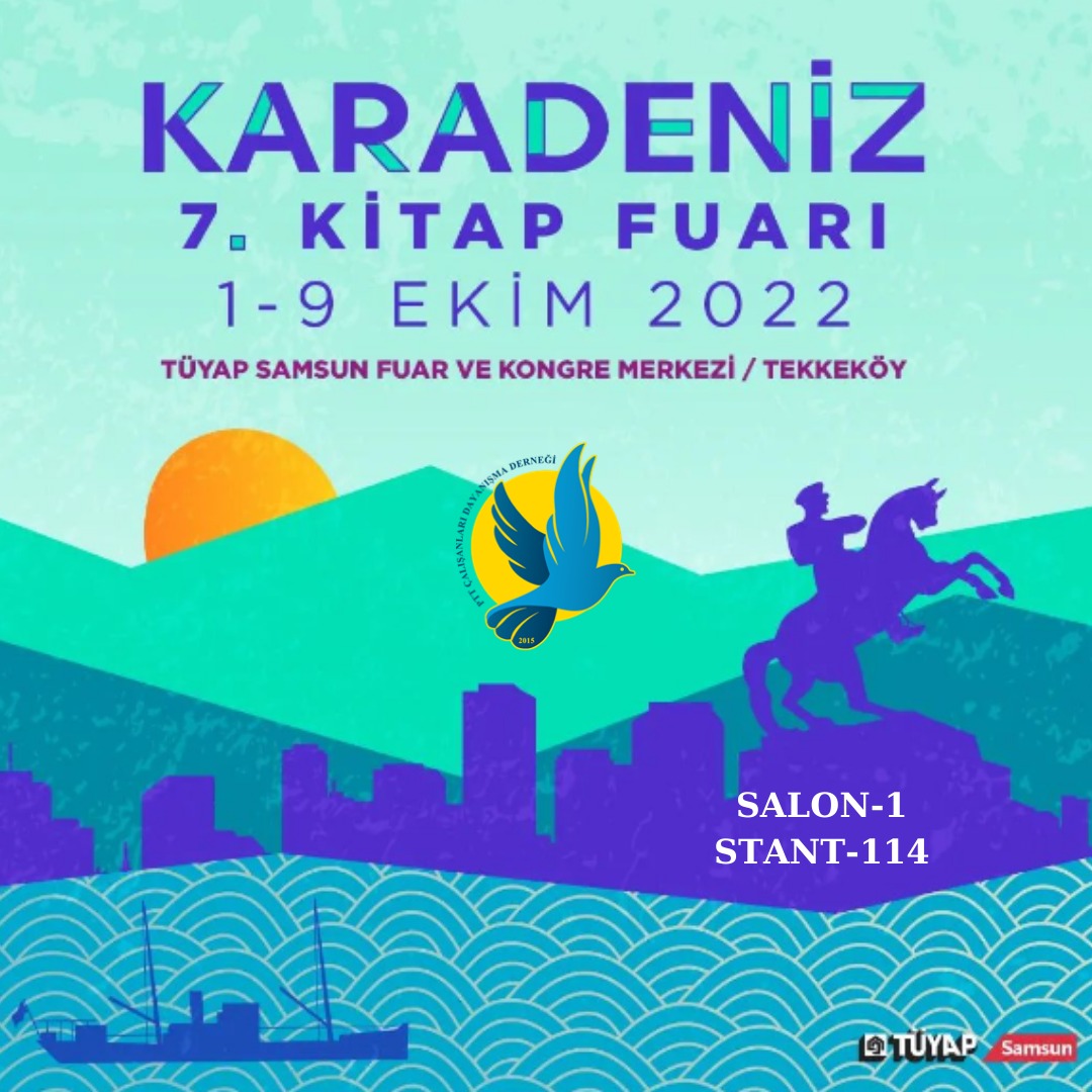 Tüyap Karadeniz 7.Kitap Fuarındayız.