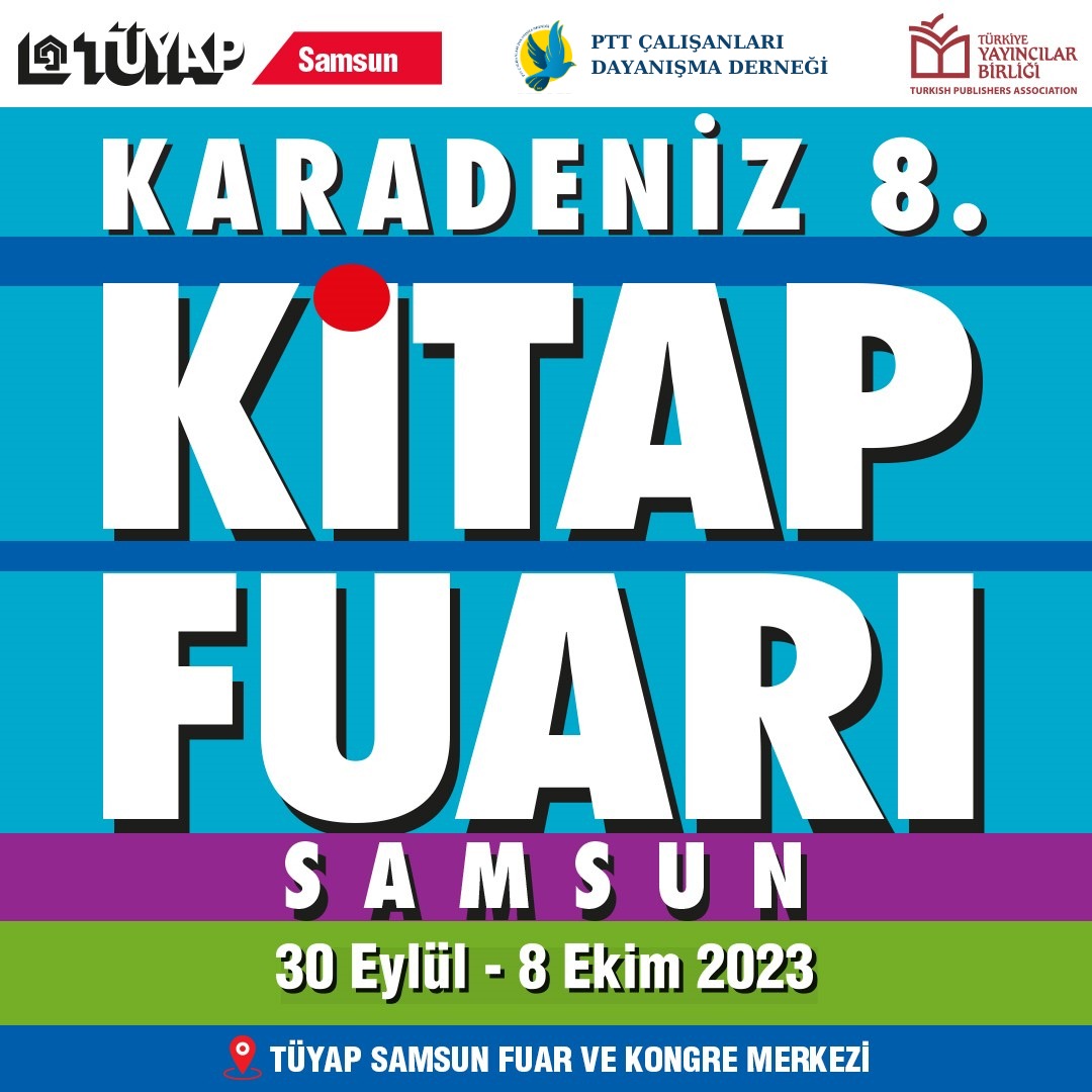 Tüyap Karadeniz 8.Kitap Fuarındayız.