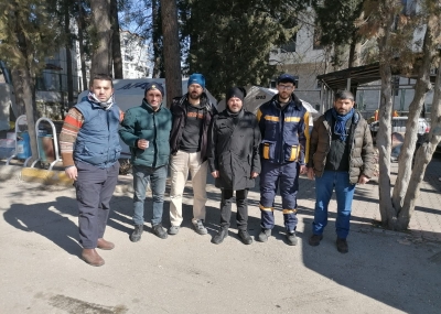 Hüzün yüklü şehirlerden Adıyaman'dayız.  12.02.2023