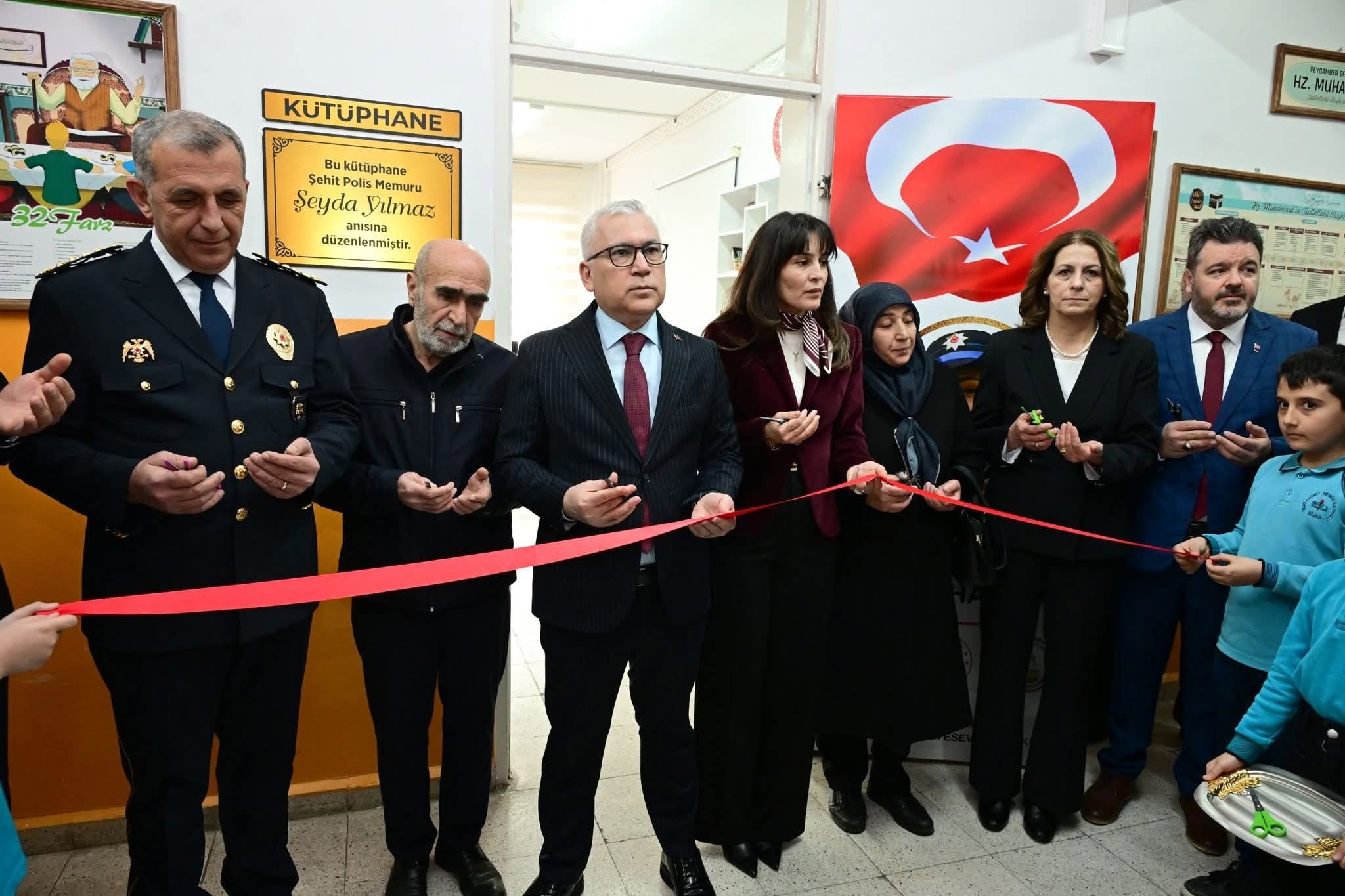 30. Kütüphanemiz Açıldı: Şehit Şeyda Yılmaz'ın Adı Eğitim Yuvasında Yaşayacak