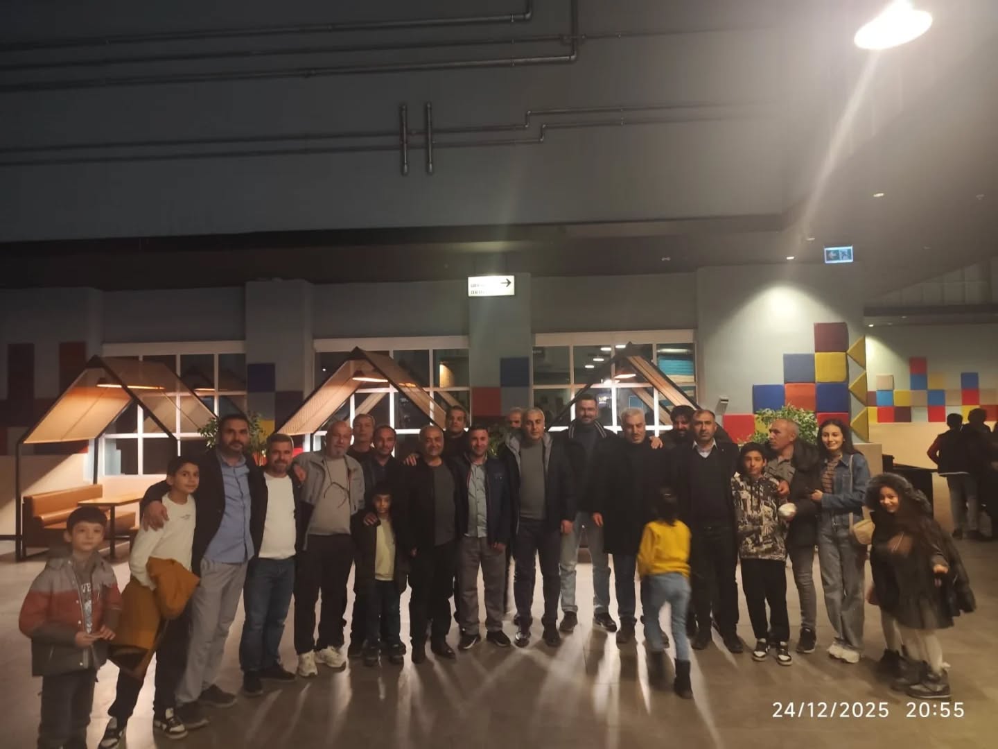 Adıyaman'da üyelerimiz ve aileleriyle sinemada buluştuk