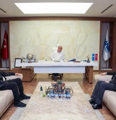 Canik Belediye Başkanı Sn. İbrahim Sandıkçı'yı ziyaret ettik