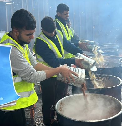 Gazze'de altıncı soframızı kurduk.