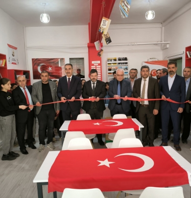 Ptt Şehitleri Kütüphanemiz açıldı