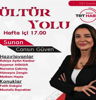 Radyo Trt Haber'e canlı yayın konuğu olduk