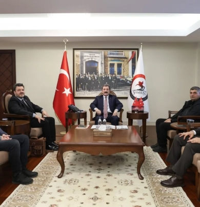 Samsun Valimiz Sn. Osman Tavlı'yı ziyaret ettik