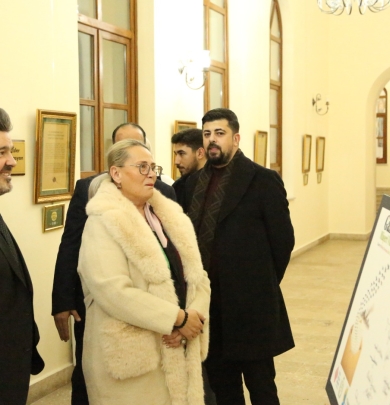 Türk İslam Tarihine Yön Veren Mektuplar sergimiz FSMVÜ'de