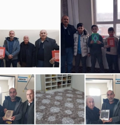 Van Erciş'te mescid tadilatını gerçekleştirdik.