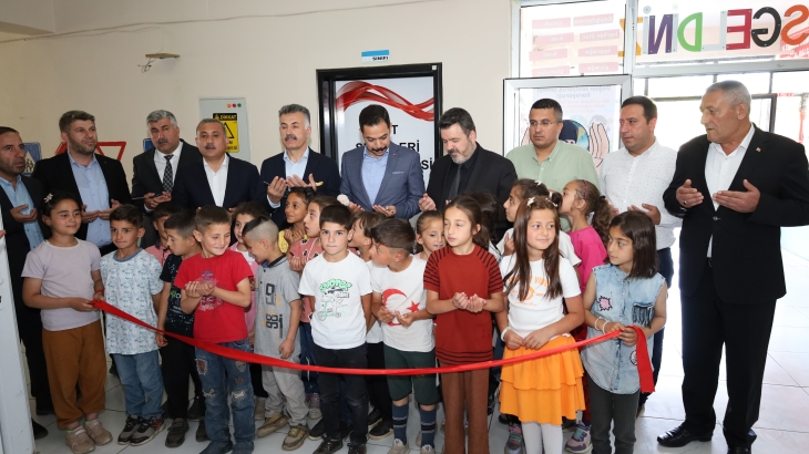 Bitlis'te kütüphanemizin açılışını gerçekleştirdik 