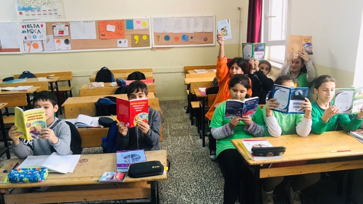 Öğrencilerimizin kitap ihtiyaçları karşılandı
