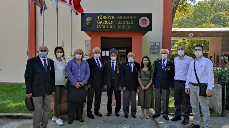 PTTDER Ailesi olarak Muharip Gaziler Derneği İstanbul Şubesine ziyaretlerde bulunduk