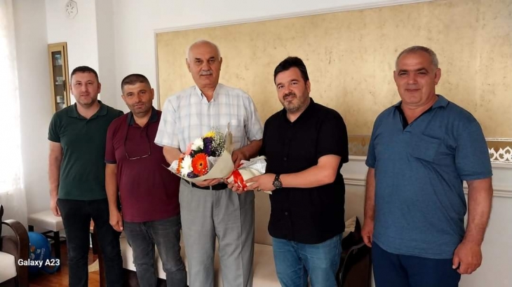 Şehidimizin değerli Babasını ziyaret ettik 