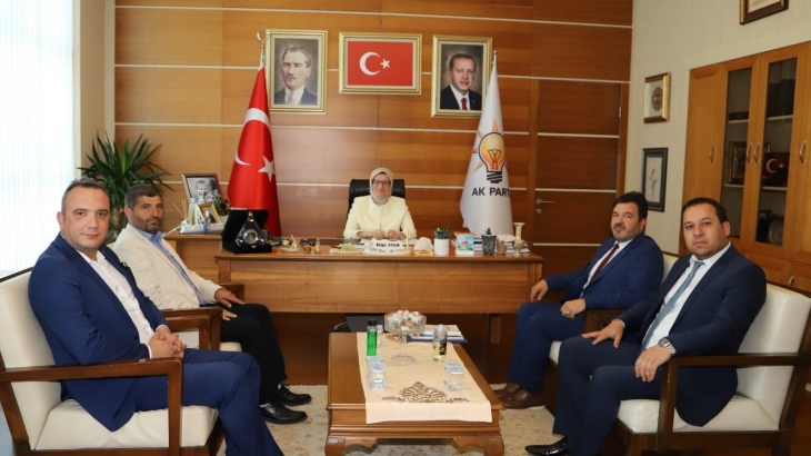Sn. Belgin UYGUR'u ziyaret ettik 
